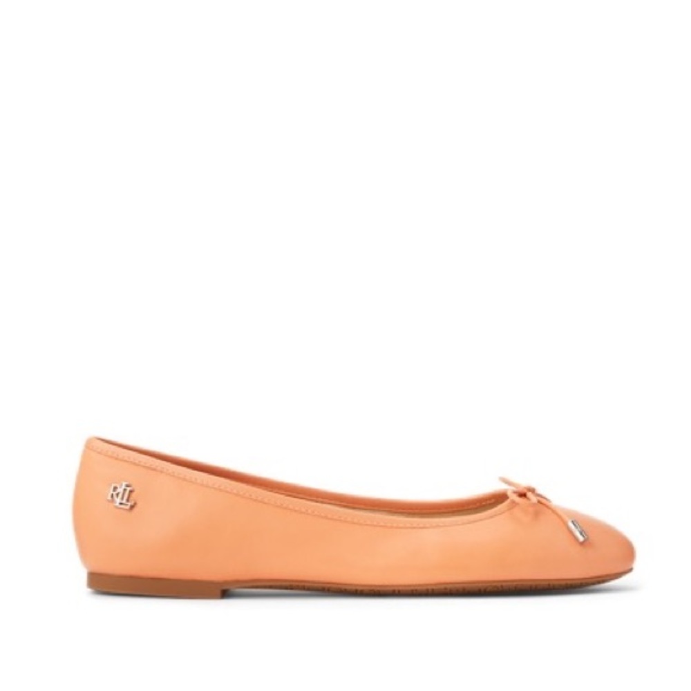 Ralph Lauren coral Jayna flats size 8.5
